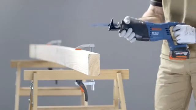 Máy cưa kiếm dùng pin Bosch GSA 12V-LI Professional смотреть онлайн