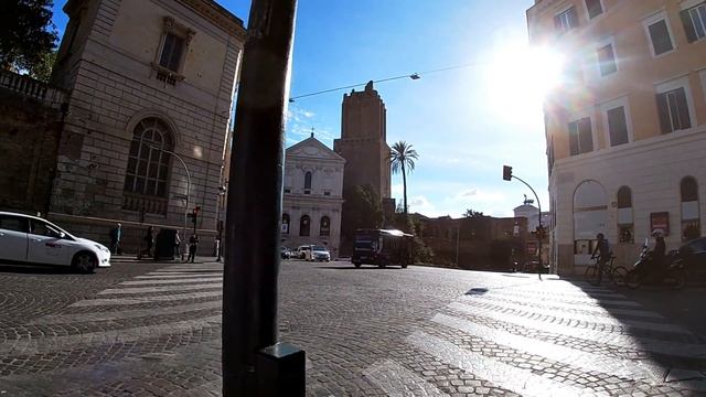 Рим 2021. Прогулка по городу. Район вокзала Термини. Mercato Centrale. Район Трастевере. Метро Рима