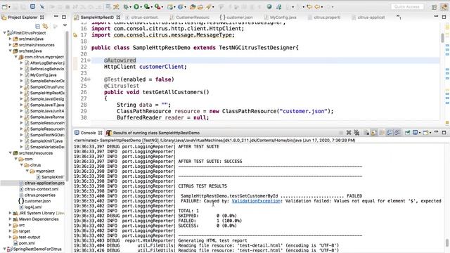 Citrus Integration Testing Framework 12 - HttpClient Configuration ways смотреть онлайн