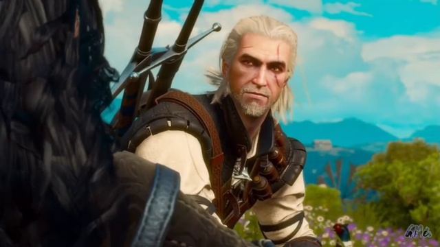 Ведьмак 3: Дикая Охота | Геральт и Йеннифер играют в пословицы смотреть онлайн