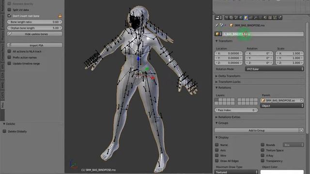 Importar Modelo .psk A Blender 2.79b (KOFXV Mod)