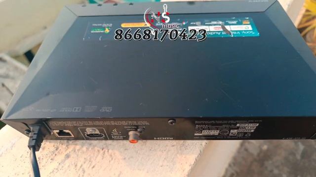 SONY BDP-S1100 MODEL USED BLU RAY PLAYER#dts #digital#hometheater #dolby #3d #car#assembly Amplifie