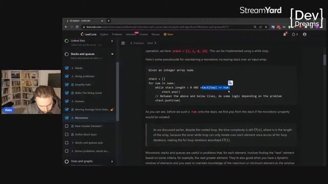 Algoritmi - Monotonic with Stack - Pattern risolutivi смотреть онлайн