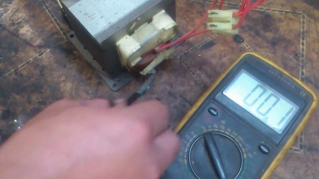 Еще один способ проверки трансформатора СВЧ. смотреть онлайн