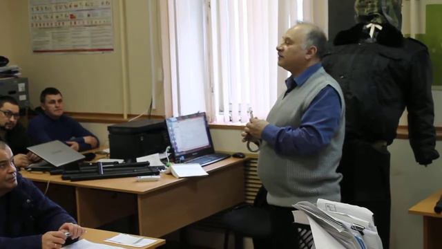 Учения 25.03.2017 : Лекция о применении наручников смотреть онлайн