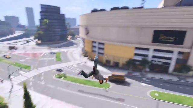 GTA 5 BMX Stunt Fails Episode 11 (Euphoria Physics Showcase) смотреть онлайн
