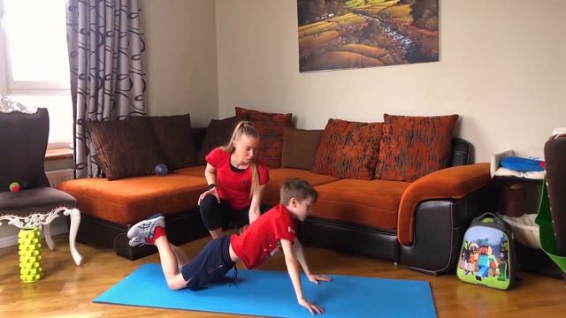Тренировка для детей и родителей дома. смотреть онлайн