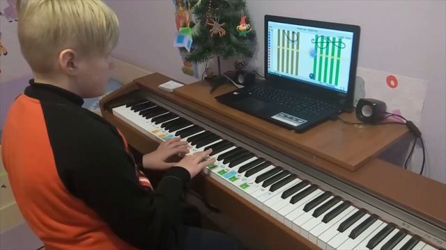 Soft Mozart Recital: Nikita (10) plays "Symphony Surprise" by Josef Haydn смотреть онлайн