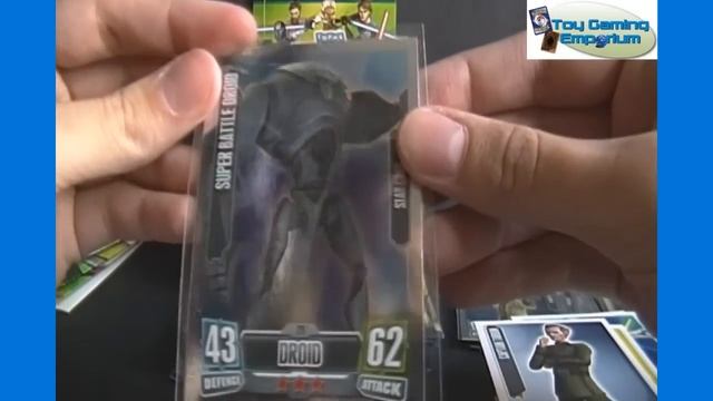 Opening a Box of Topps Star Wars Force Attax Trading Card Game Packs (Part 2) смотреть онлайн