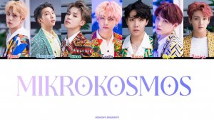 BTS (방탄소년단) TRACK 'Mikrokosmos' (소우주) Lyrics - текст, перевод, лексика