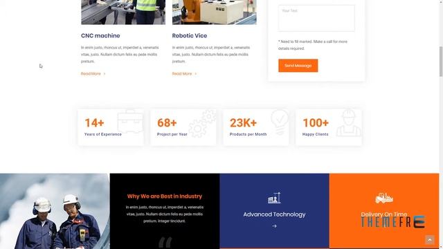 Patrai Industry WordPress Theme Alf Caedmon смотреть онлайн
