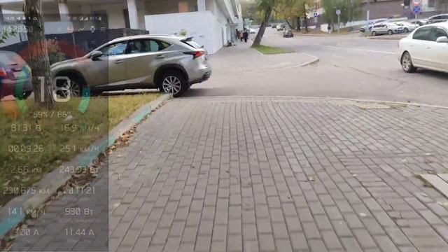 Моноколесо Inmotion V5F Авиамоторная - Красносельская сентябрь 2022 смотреть онлайн