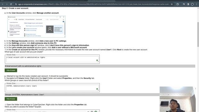 Lab - Create User Accounts смотреть онлайн