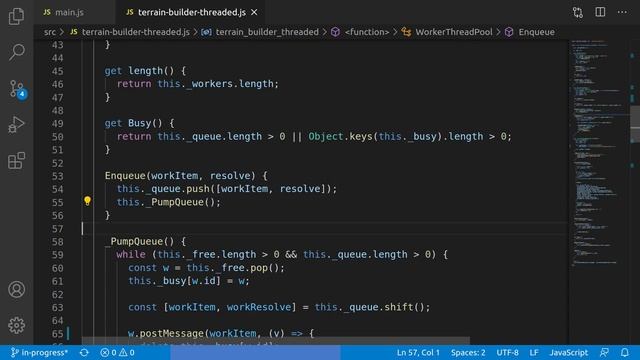 3D World Generation #7: Speeding it up via Threading (JavaScript Web Workers & Three.js) смотреть онлайн