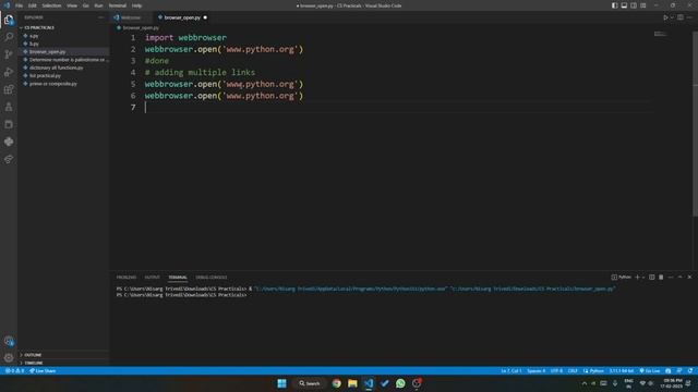 Cool Python Module to open Website Automatically! смотреть онлайн