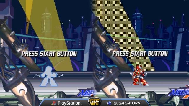 PlayStation vs Sega Saturn - Mega Man X4 смотреть онлайн