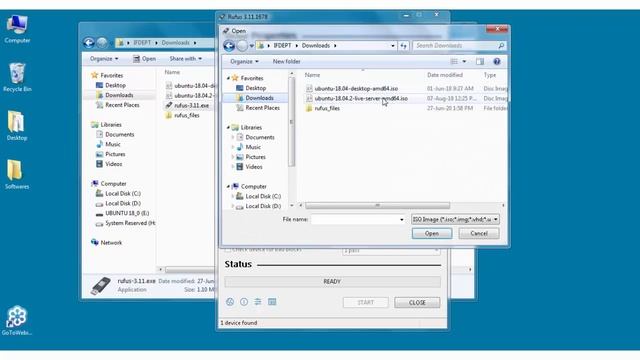 How to Create Bootable Pendrive for Ubuntu 18.04 смотреть онлайн