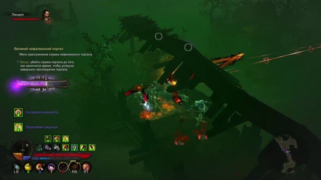 Diablo 3 UEE. женщина-демонхантер и Дева преисподней в очень сложном ВП смотреть онлайн