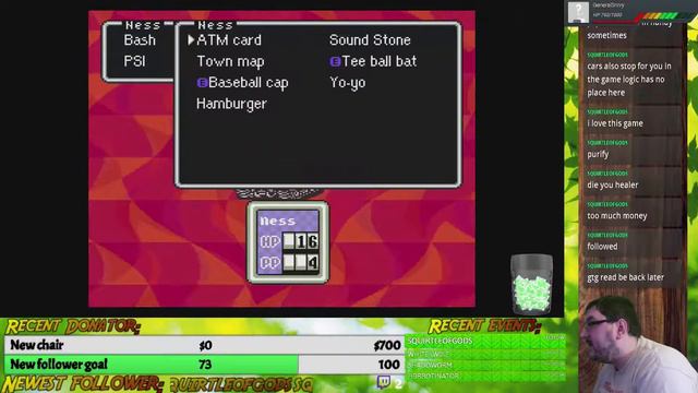 Let's Stream Some Earthbound Blind Session 1: Little Ness' Big Adventure