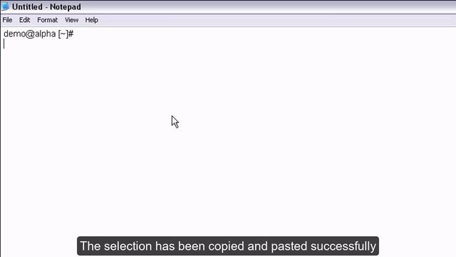 How to copy and paste to and from a PuTTY window смотреть онлайн