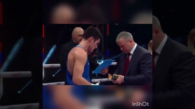 Награждает 2х кратный олимпийский чемпион Тищенко Алексей и Чемпион мира Гоголев Андрей.. смотреть онлайн