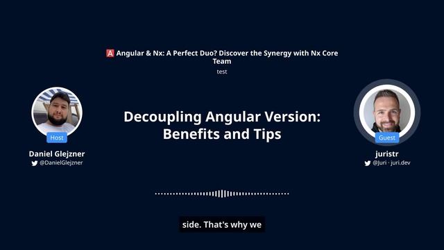 Decoupling Angular Version: Benefits and Tips смотреть онлайн