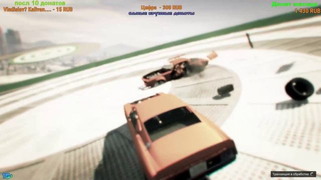 Фарм не получился а вот гонки угарные были просто до слёз GTA 5 смотреть онлайн