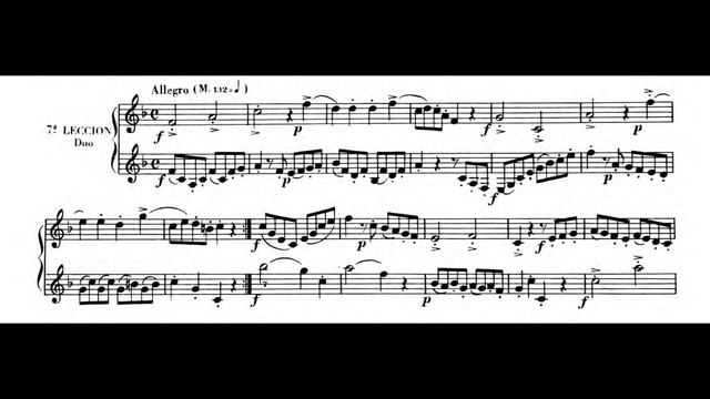 Dúo Nº7. Método completo para clarinete, 1ª parte. Antonio Romero. смотреть онлайн
