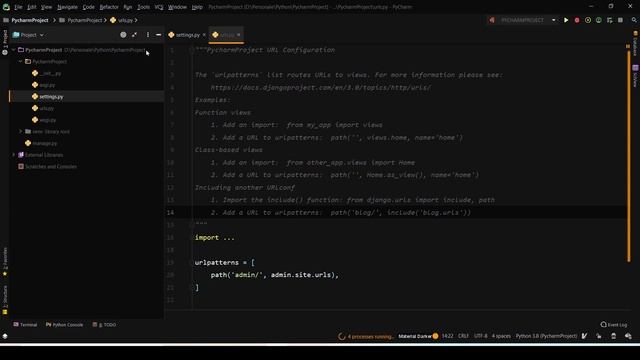 Easiest way to create Django project | PyCharm смотреть онлайн