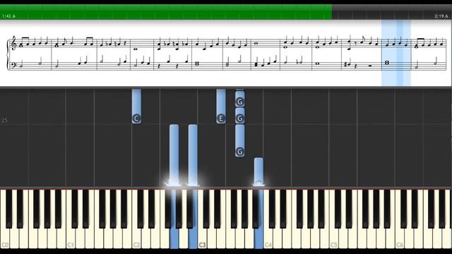 ROCKING AROUND THE CHRISTMAS TREE - Piano / Keyboard Tutorial [Magic Music Tutor] free sheet music смотреть онлайн