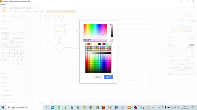 How to Text Writing on Flow Chart/Diagram using Draw Io? смотреть онлайн