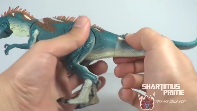 New Jurassic Park Dino Showdown Allosaurus Hasbro Toy Review смотреть онлайн