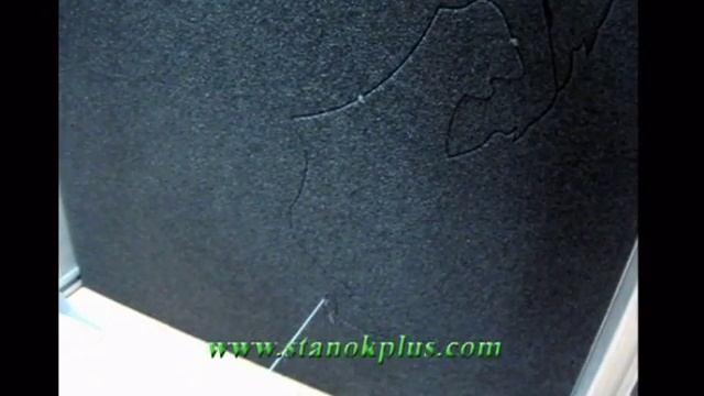 Резка фигурных элементов  из вспененного полиэтилена