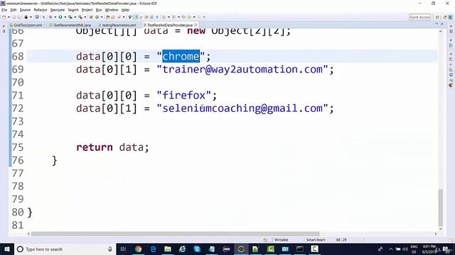 7 Latest Selenium Grid 3 Running Parallel Test through Data Provider смотреть онлайн