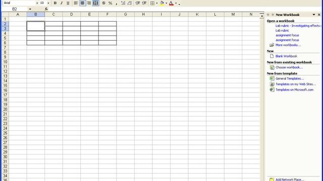 Excel 2003 Tutorial #1 смотреть онлайн
