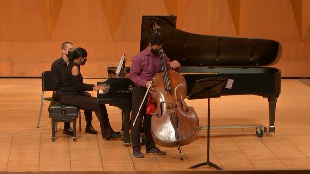 Michael Zogaib: Rachmaninoff - Sonata for Cello and Piano in G minor, Op. 19 (Double Bass) смотреть онлайн