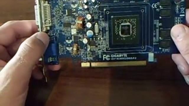 Как убрать полосы на видеокарте