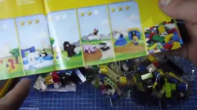 Распаковка Ведерко LEGO Creator 10662 много лего смотреть онлайн