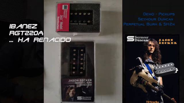 Test - Seymour Duncan Perpetual Burn (Danny Young track) - Ibanez RGT220A смотреть онлайн