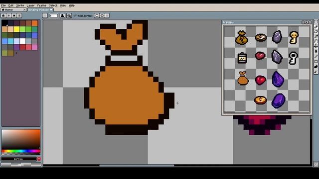 Pixel Art Timelapse | Binding Of Isaac Pickup Resprites #1 смотреть онлайн