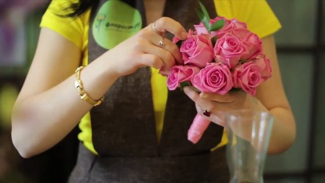 Свадебные букеты для невесты. Как их делают? смотреть онлайн