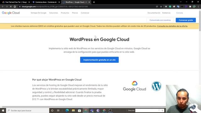 Wordpress gratis y profesional en Google Cloud смотреть онлайн