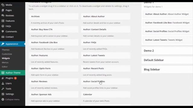AuthorTheme - The Best Wordpress Theme for Book Publishers, Authors, and Writers смотреть онлайн