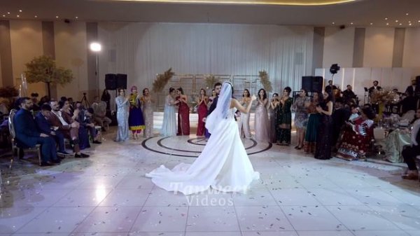 Hila & Massi mast dance white dress | Afghan Wedding | Hamayoun Angar | Pashto Mix Song