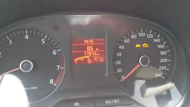 Volkswagen Polo (Фольксваген поло) Проблемы холостого хода. Брак детали... смотреть онлайн