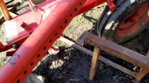 Начало установки косилки WIRAX 069 на Т 16