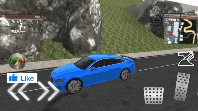 Audi A7 Driving Simulation 2021 - Jumping and Climbing On Buildings - Android Gameplay смотреть онлайн