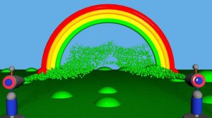 Учим ЦВЕТА | Раскрашиваем радугу | Мультфильм для детей  #учимцвета #мультфильм