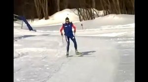 Школа беговых лыж. Урок №11: одновременный полуконьковый ход