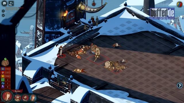 The Banner Saga: Factions - Gameplay des Multiplayer-Modus' смотреть онлайн